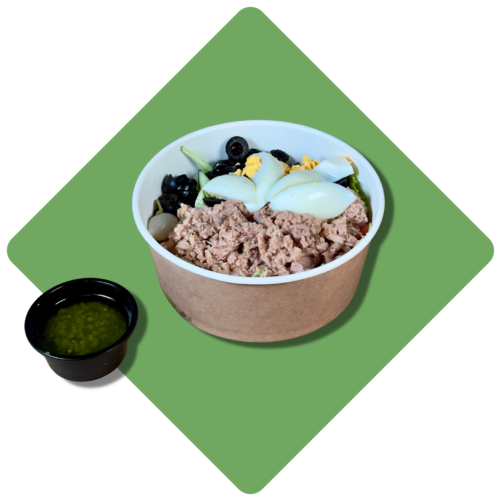 Tuno - šparaginių pupelių salotos