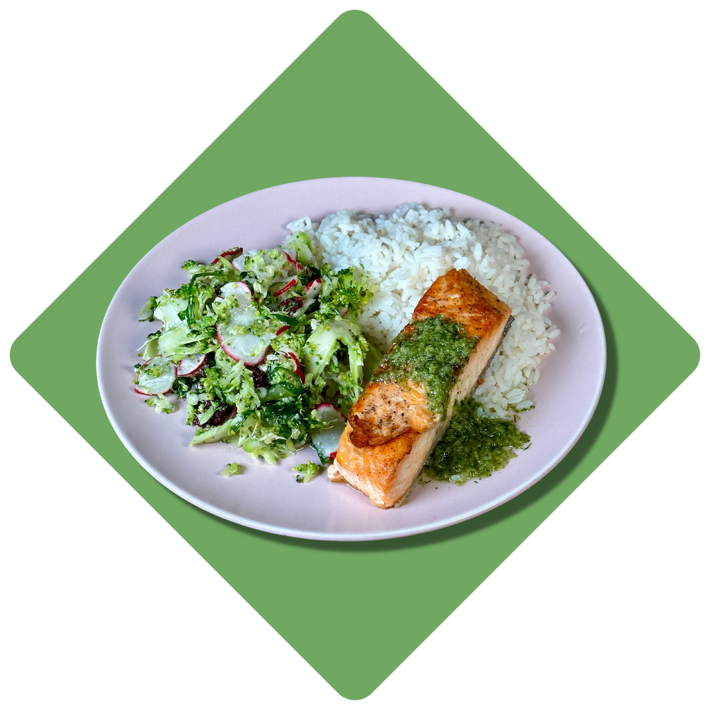 Žemoje temperatūroje kepta lašiša su "Teriyaki" padažo glazūroje ir sezamo sėklomis