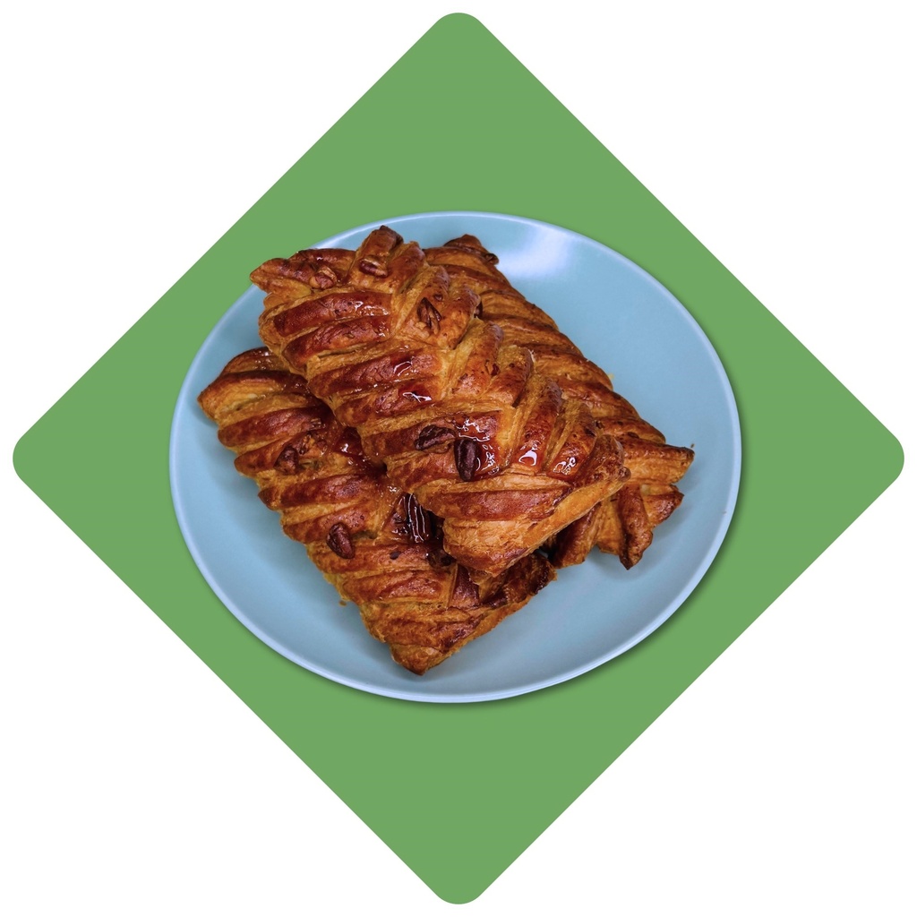 Pyragėlis su klevų sirupu ir pekano riešutais