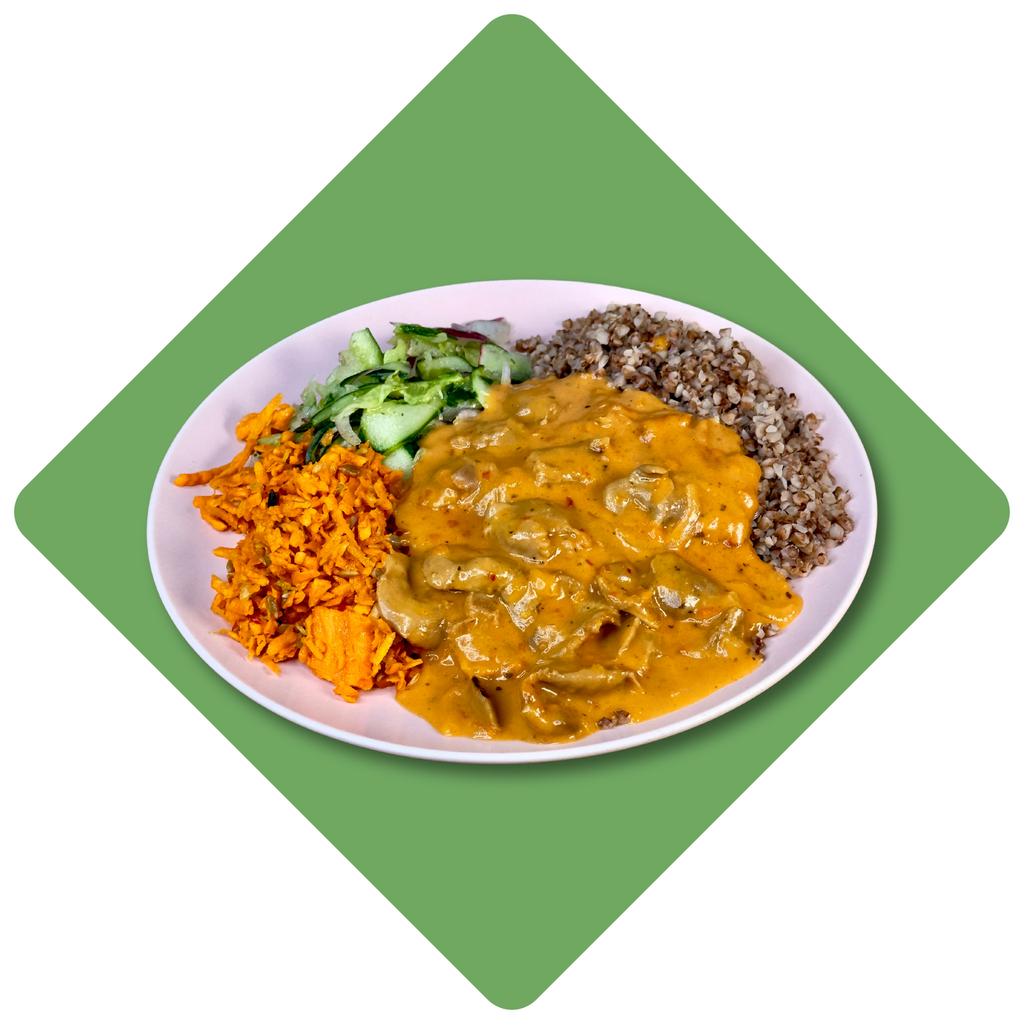 Troškinti vištienos skilveliai su aštriu padažu