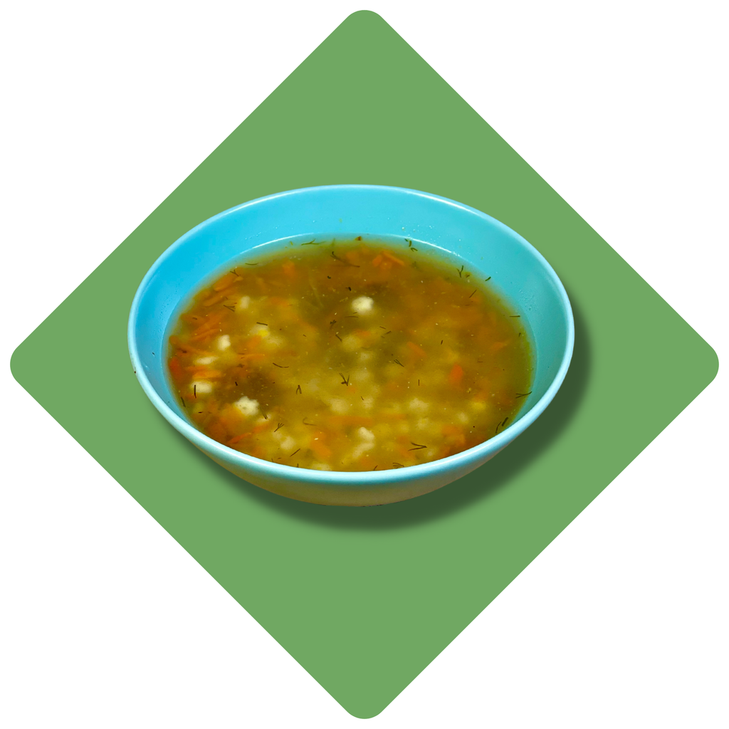 Makaronų sriuba su vištiena