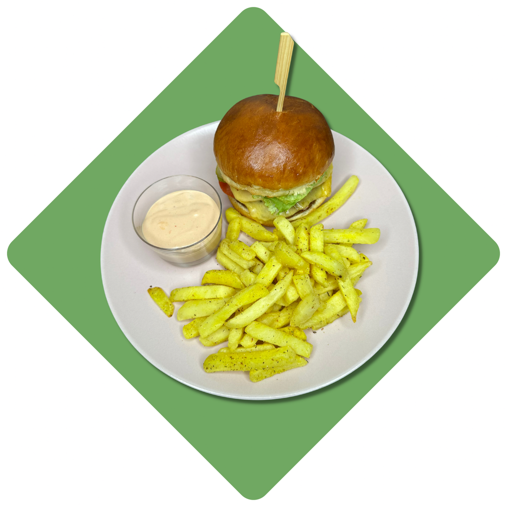 Mėsainio kompleksas su vištiena